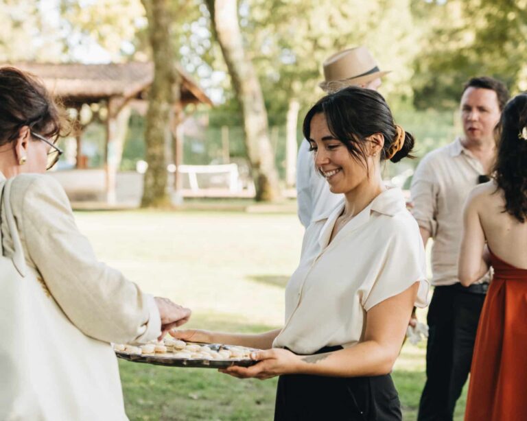 équipe chef traiteur mariage Bordeaux UMAMI