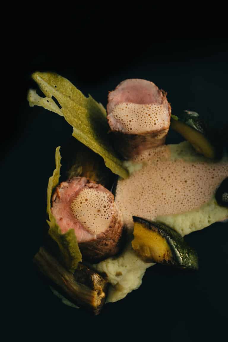 plat gastronomique traiteur mariage Biarritz UMAMI